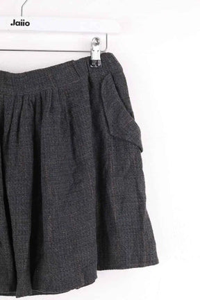 Mini jupe Sandro Anthracite en Viscose