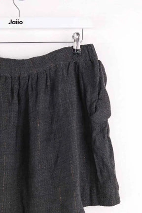 Mini jupe Sandro Anthracite en Viscose