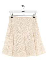 Mini jupe Sandro Beige en Synthétique, taille M - Seconde Main