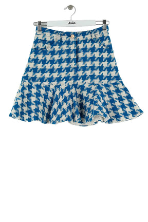 Mini jupe Sandro Bleu en Coton, taille S - Seconde Main
