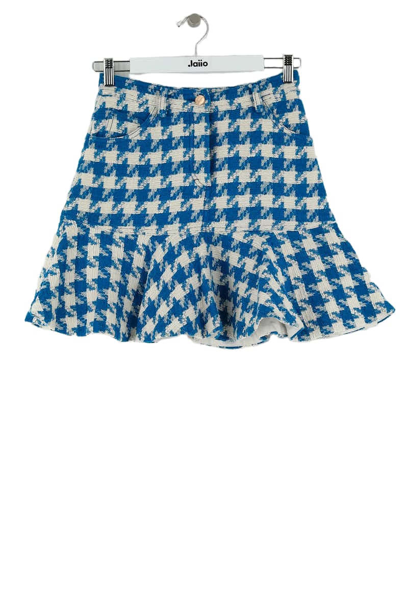 Mini jupe Sandro Bleu en Coton, taille S - Seconde Main