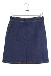 Mini jupe Sandro Bleu en Coton, taille S - Seconde Main