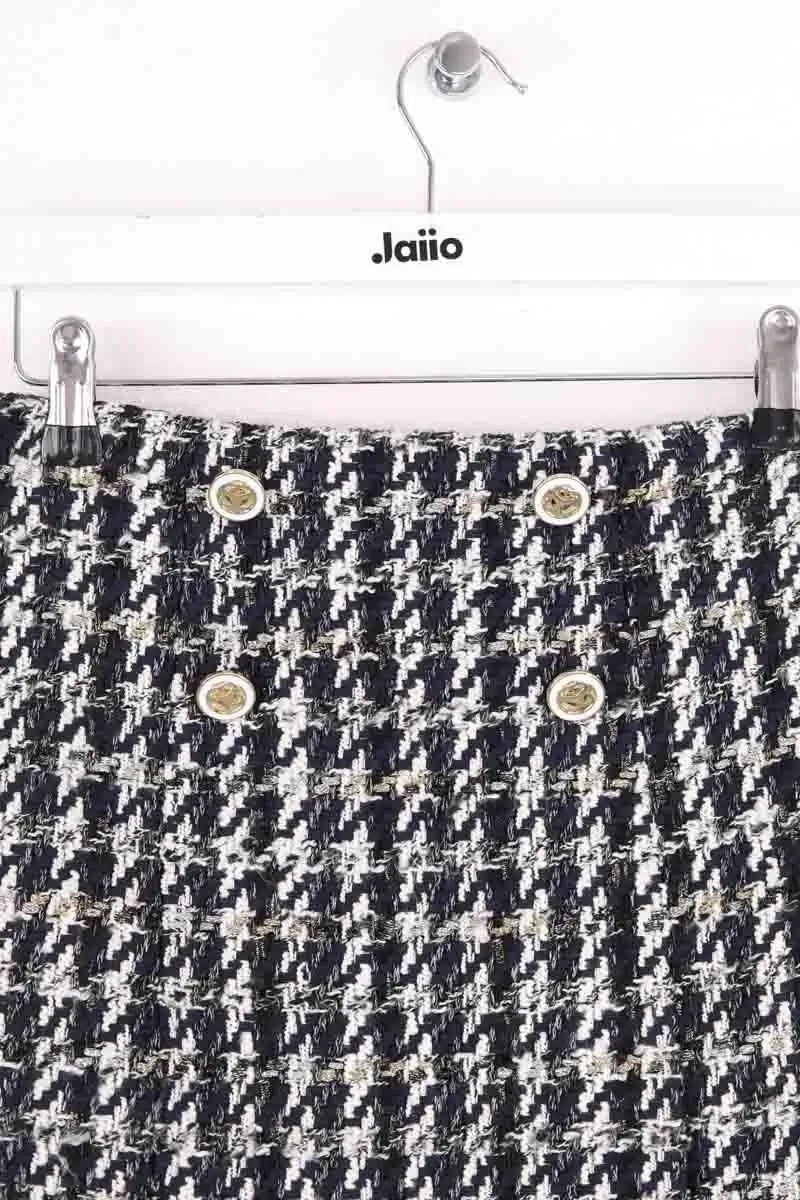 Mini jupe Sandro Bleu en Synthétique