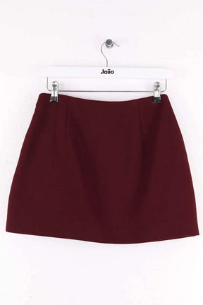 Mini jupe Sandro Bordeaux en Synthétique