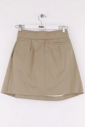 Mini jupe Sandro Kaki en Coton