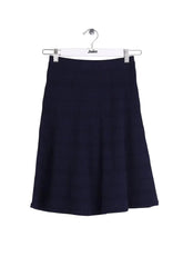 Mini jupe Sandro Marine en Viscose, taille S - Seconde Main