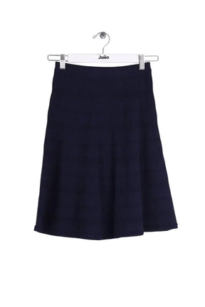 Mini jupe Sandro Marine en Viscose, taille S - Seconde Main