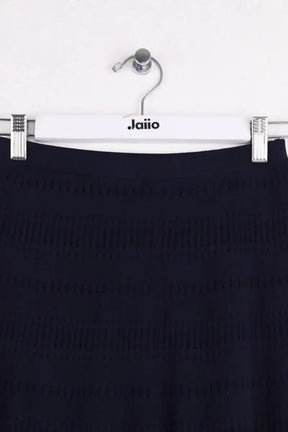 Mini jupe Sandro Marine en Viscose
