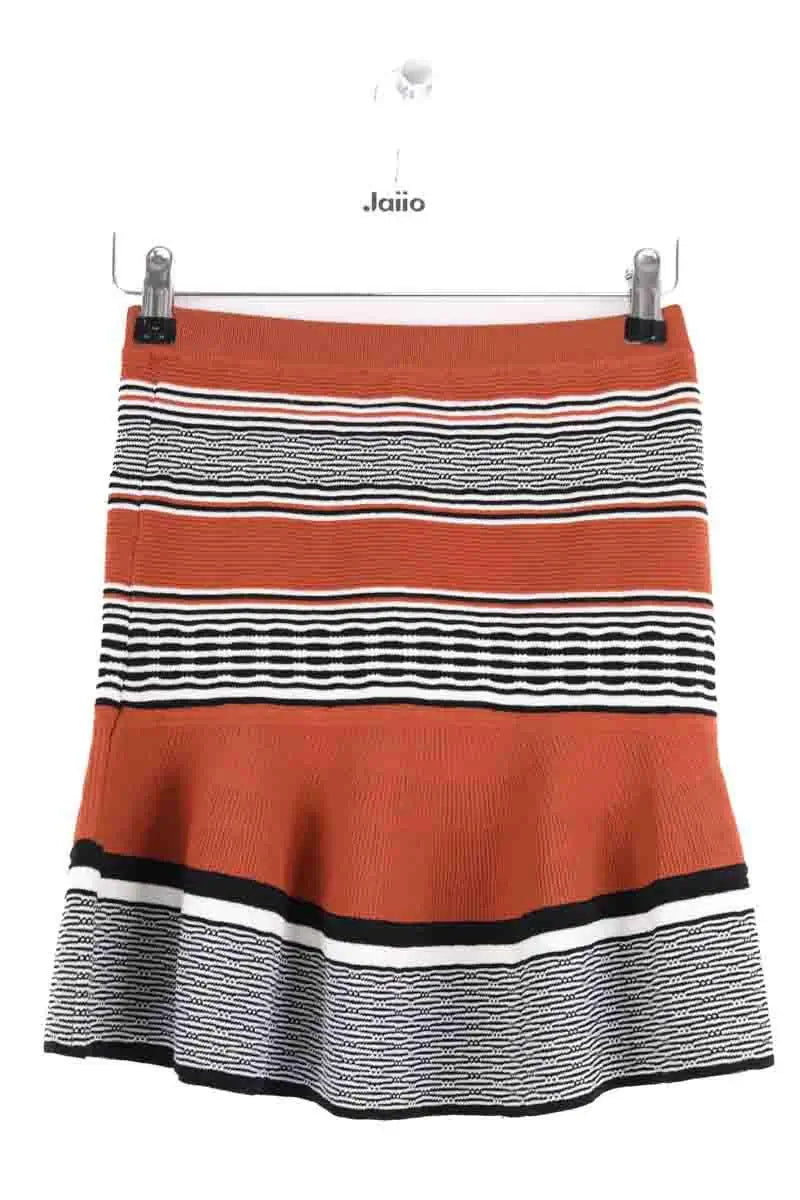 Mini jupe Sandro Marron en Viscose