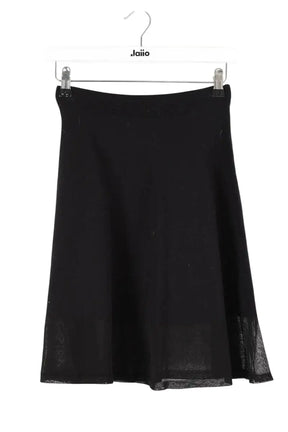 Mini jupe Sandro Noir en Coton, taille S - Seconde Main