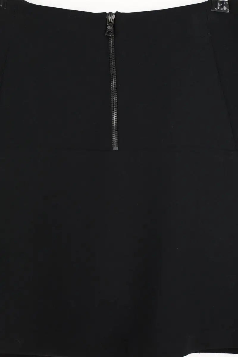 Mini jupe Sandro Noir en Polyester