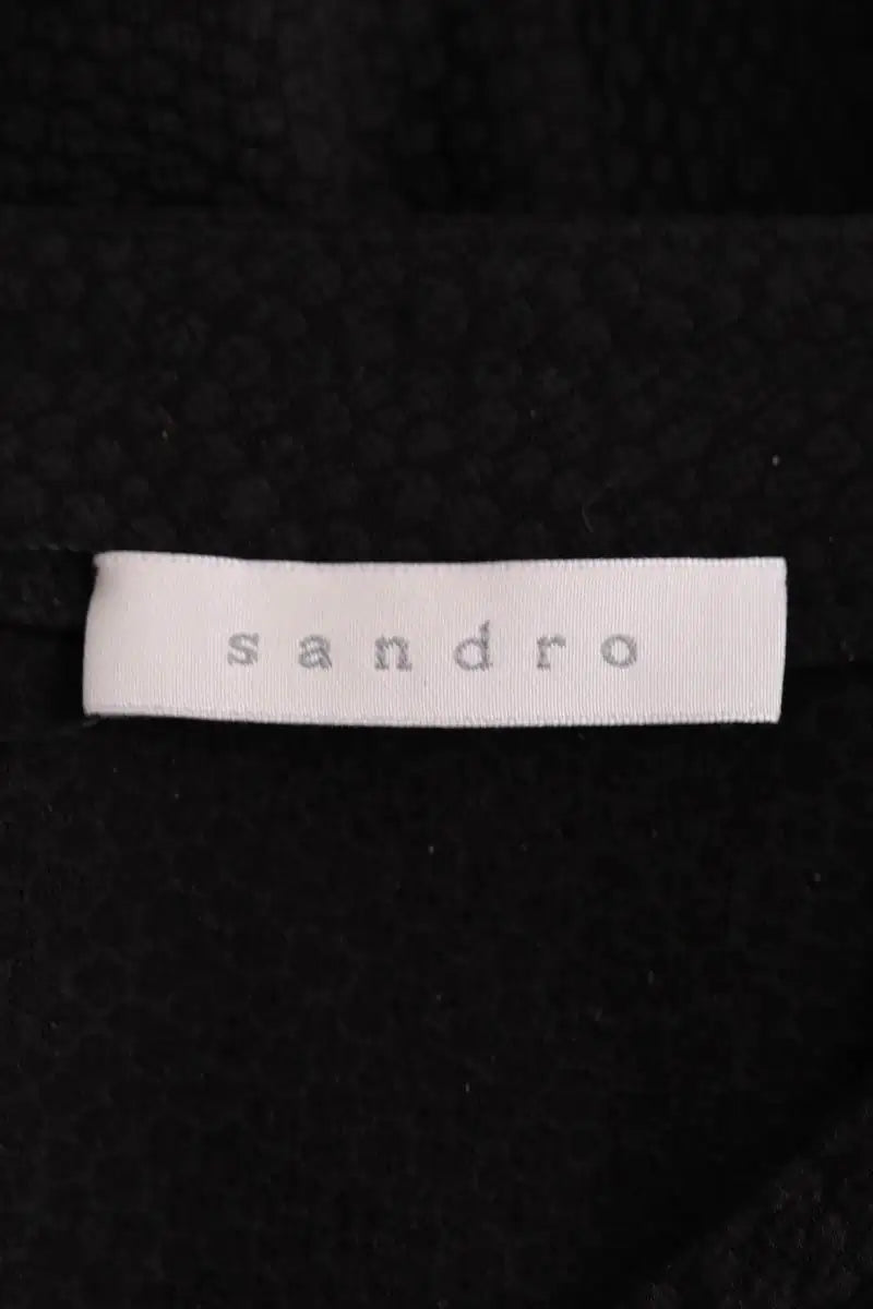 Mini jupe Sandro Noir en Synthétique