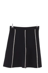 Mini jupe Sandro Noir en Synthétique, taille M - Seconde Main