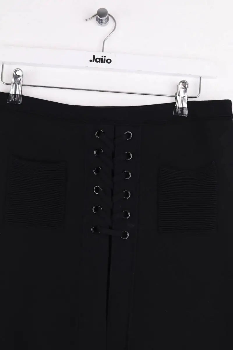 Mini jupe Sandro Noir en Viscose