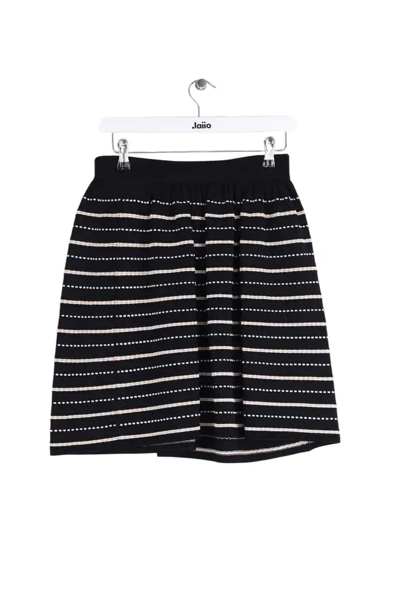 Mini jupe Sandro Noir en Viscose, taille M - Seconde Main