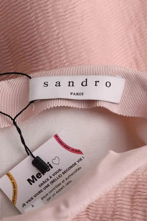 Mini jupe Sandro Rose en Viscose