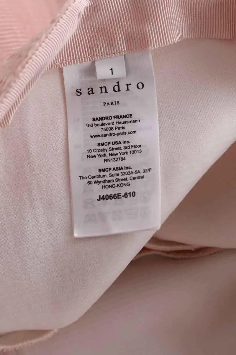 Mini jupe Sandro Rose en Viscose