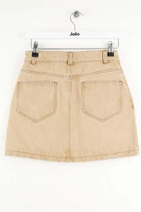 Mini jupe Sézane Beige en Coton