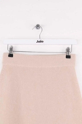 Mini jupe Sézane Beige en Laine