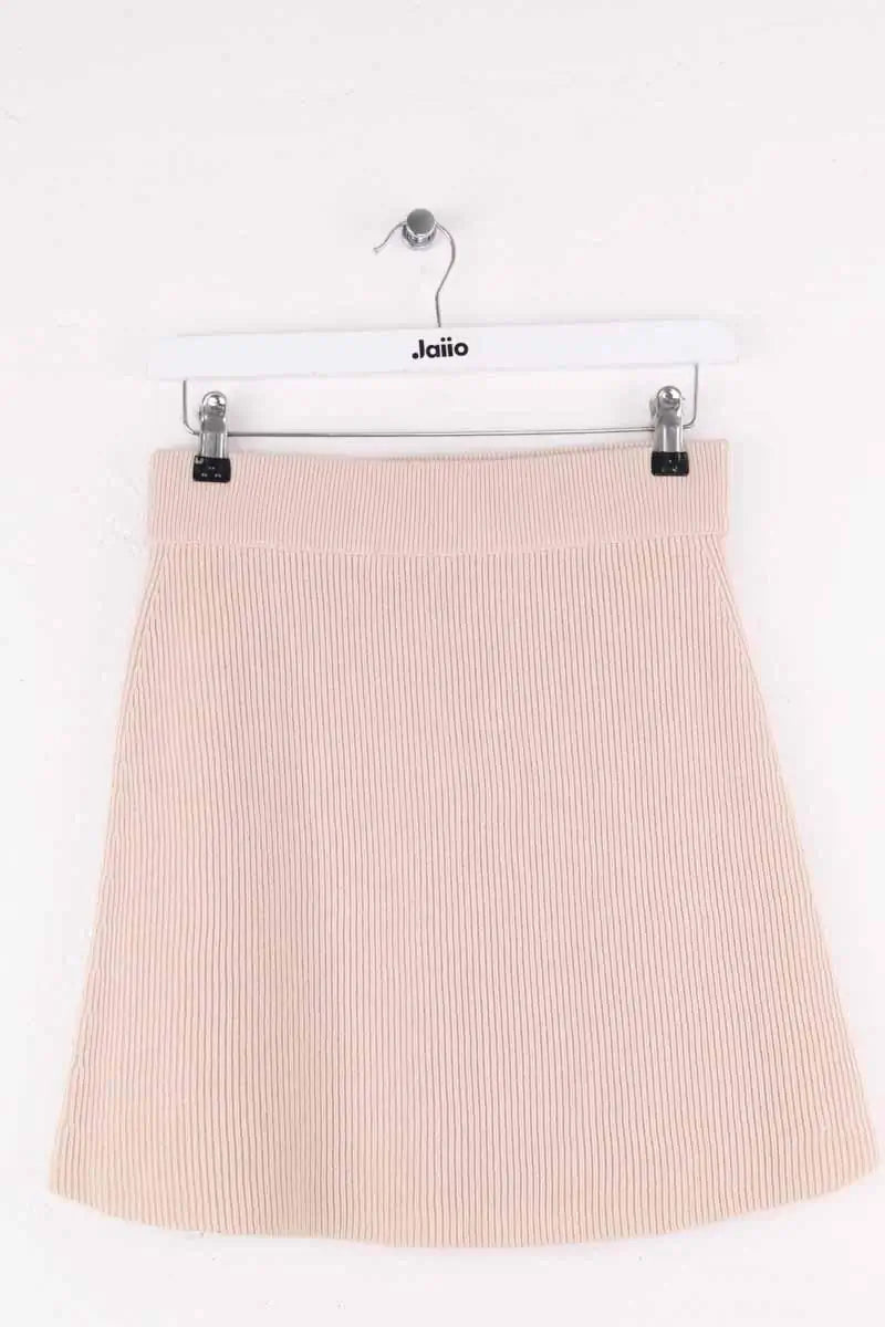 Mini jupe Sézane Beige en Laine