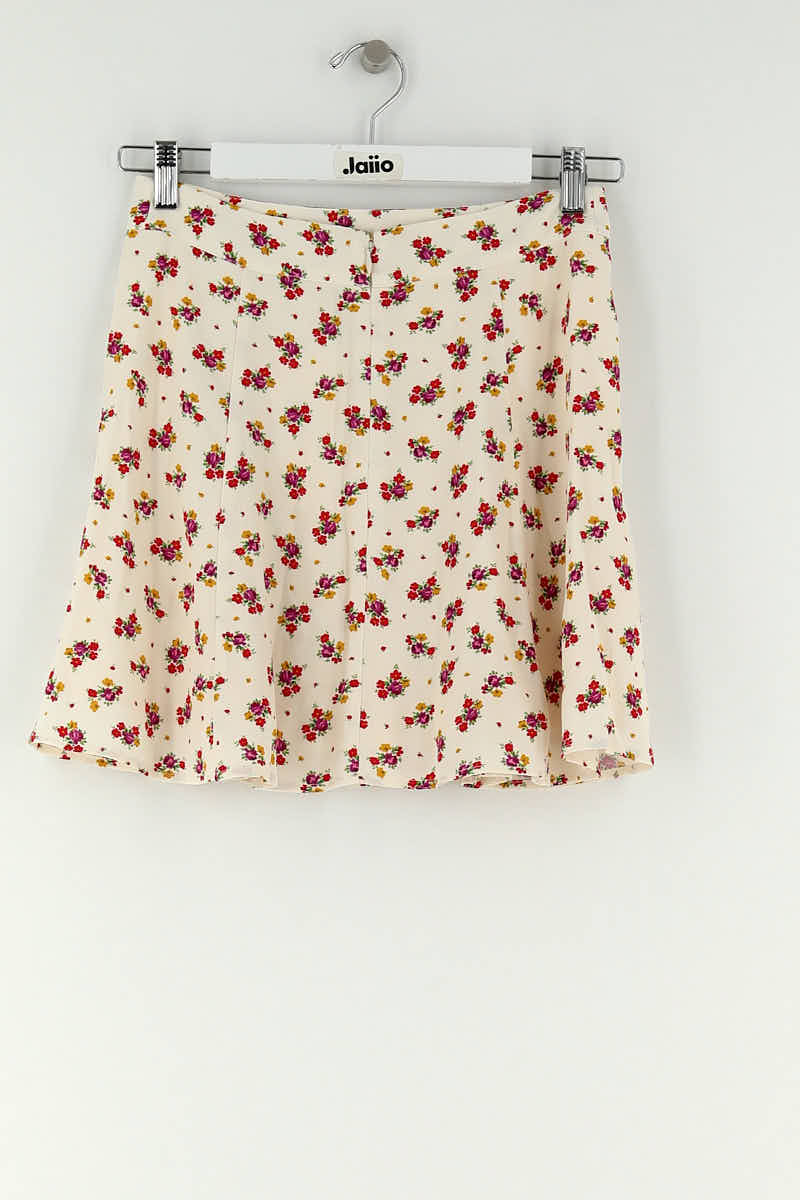 Mini jupe Sézane Beige en Viscose