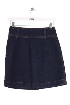 Mini jupe Sézane Bleu en Coton