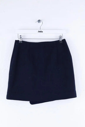 Mini jupe Sézane Bleu en Laine