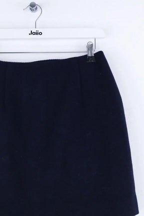 Mini jupe Sézane Bleu en Laine