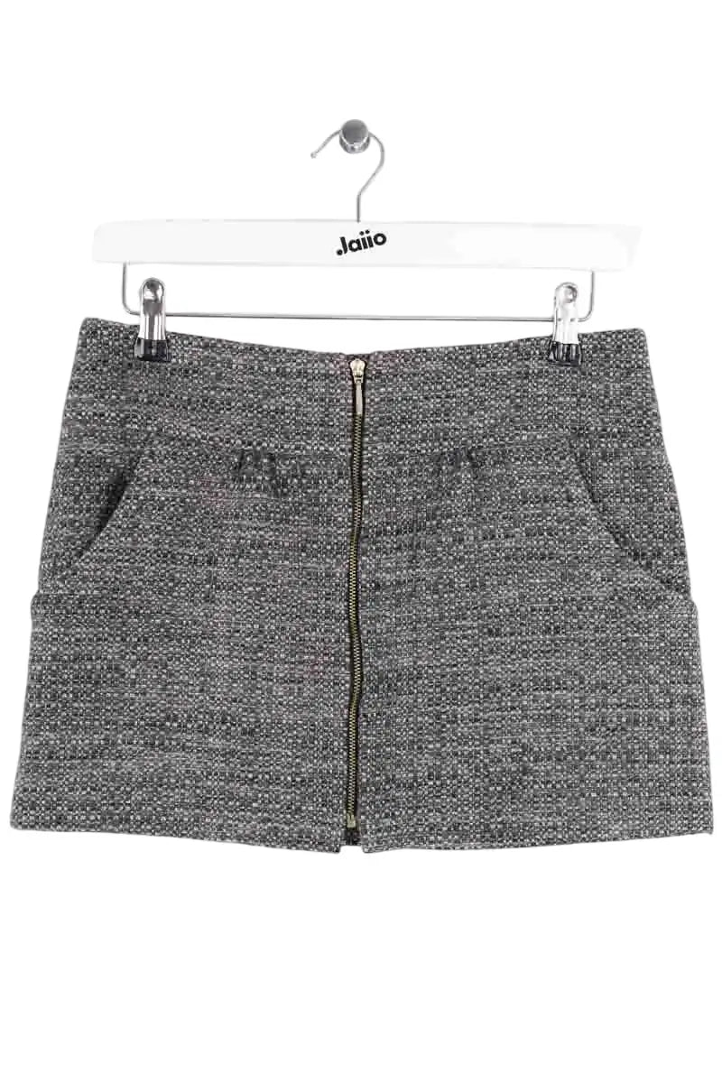Mini jupe Sézane Gris en Coton, taille S - Seconde Main