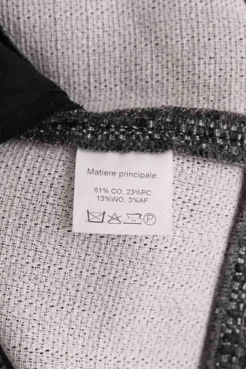 Mini jupe Sézane Gris en Coton