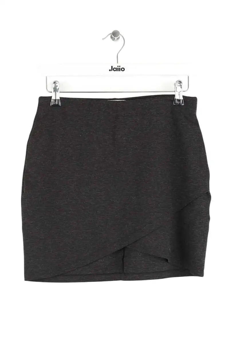 Mini jupe Sézane Gris en Coton, taille S - Seconde Main