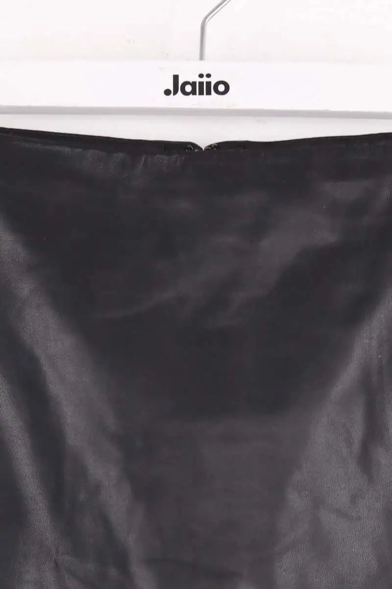 Mini jupe Sézane Noir en Cuir