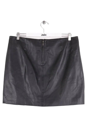 Mini jupe Sézane Noir en Cuir