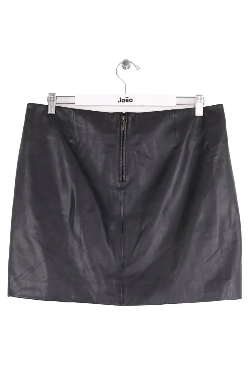 Mini jupe Sézane Noir en Cuir