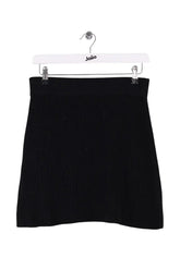 Mini jupe Sézane Noir en Laine, taille M - Seconde Main