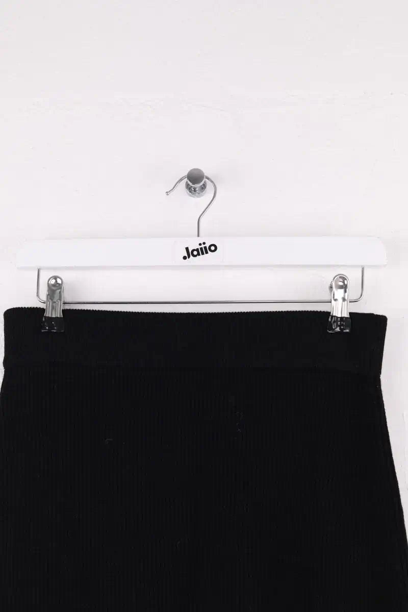 Mini jupe Sézane Noir en Laine