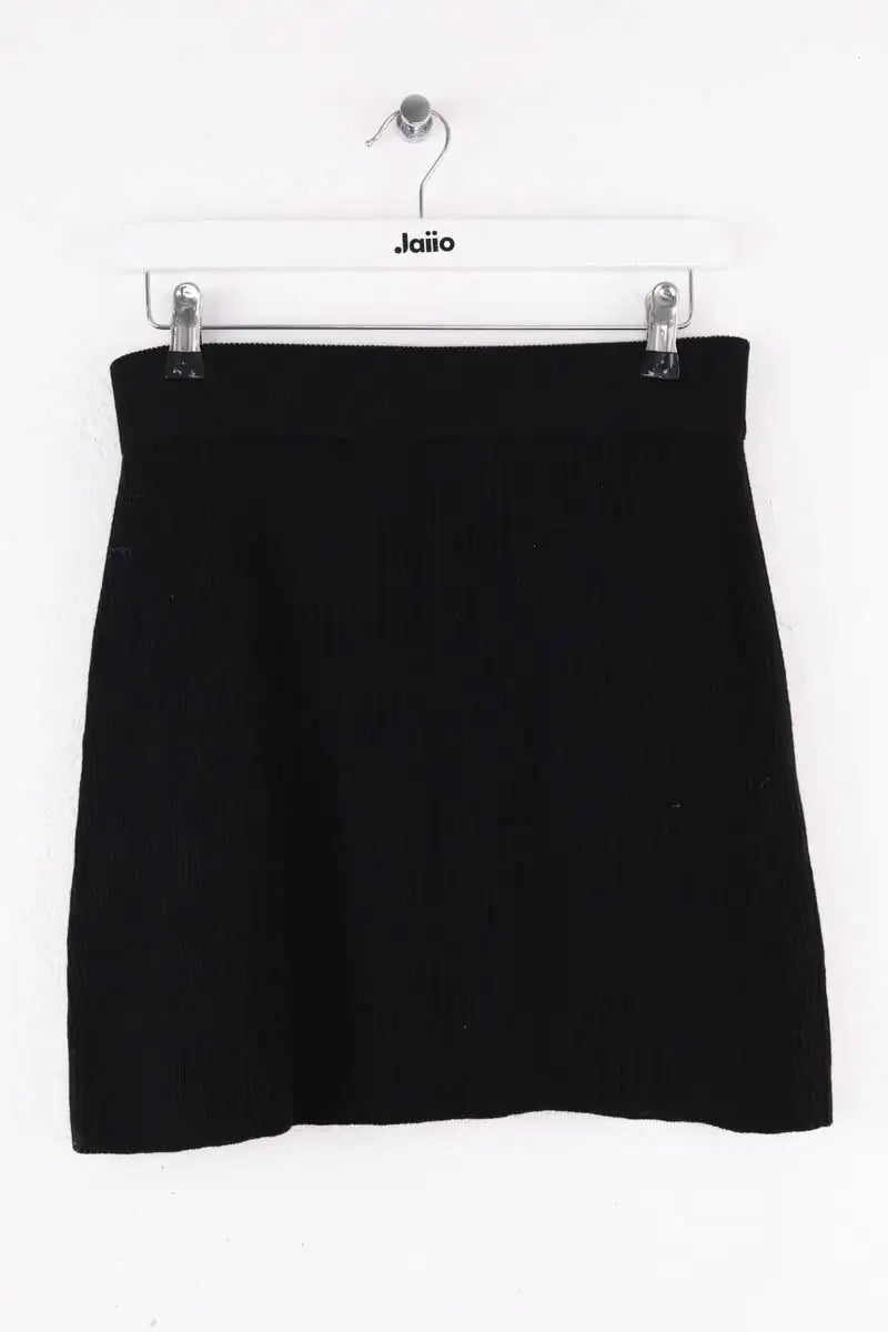 Mini jupe Sézane Noir en Laine