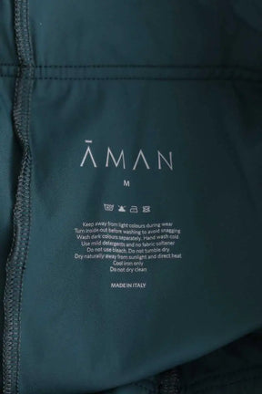 Mini jupe-short Aman Vert en Synthétique