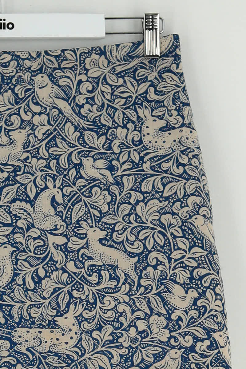 Mini jupe Soeur Bleu en Coton