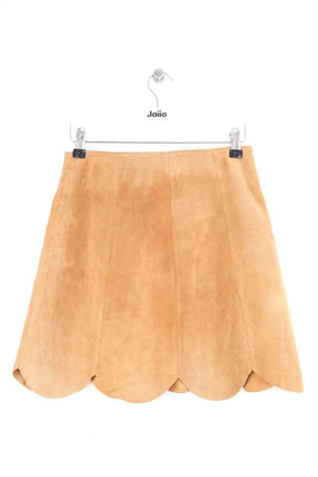 Mini jupe Soeur Dakota Camel en Daim