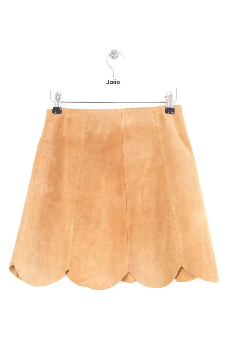 Mini jupe Soeur Dakota Camel en Daim
