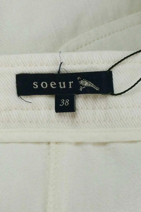 Mini jupe Soeur Minorque Blanc en Coton