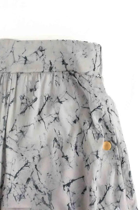 Mini jupe Songe Lab Blanc en Viscose