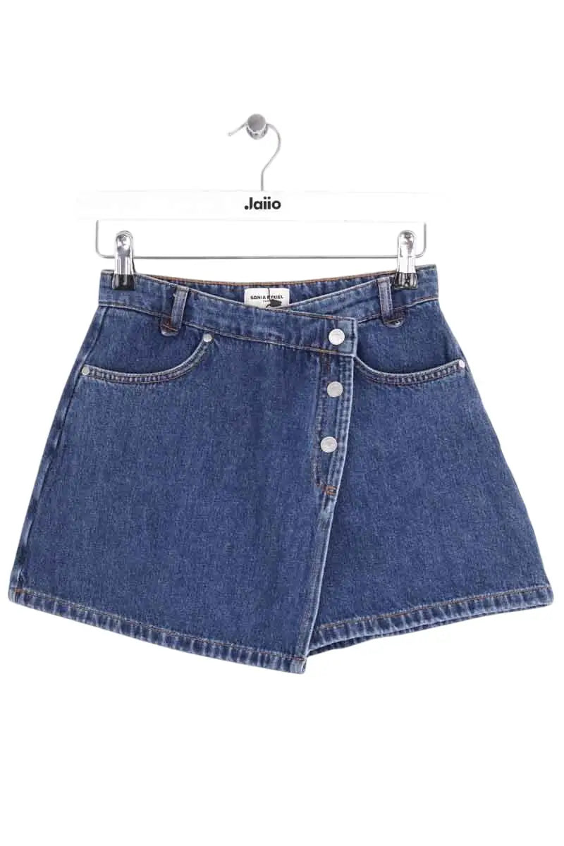 Mini jupe Sonia Rykiel Bleu en Coton, taille S - Seconde Main