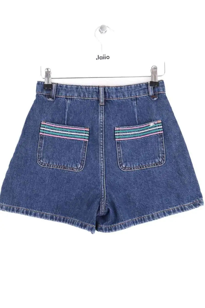 Mini jupe Sonia Rykiel Bleu en Coton