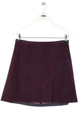 Mini jupe Stouls Violet en Daim, taille M - Seconde Main