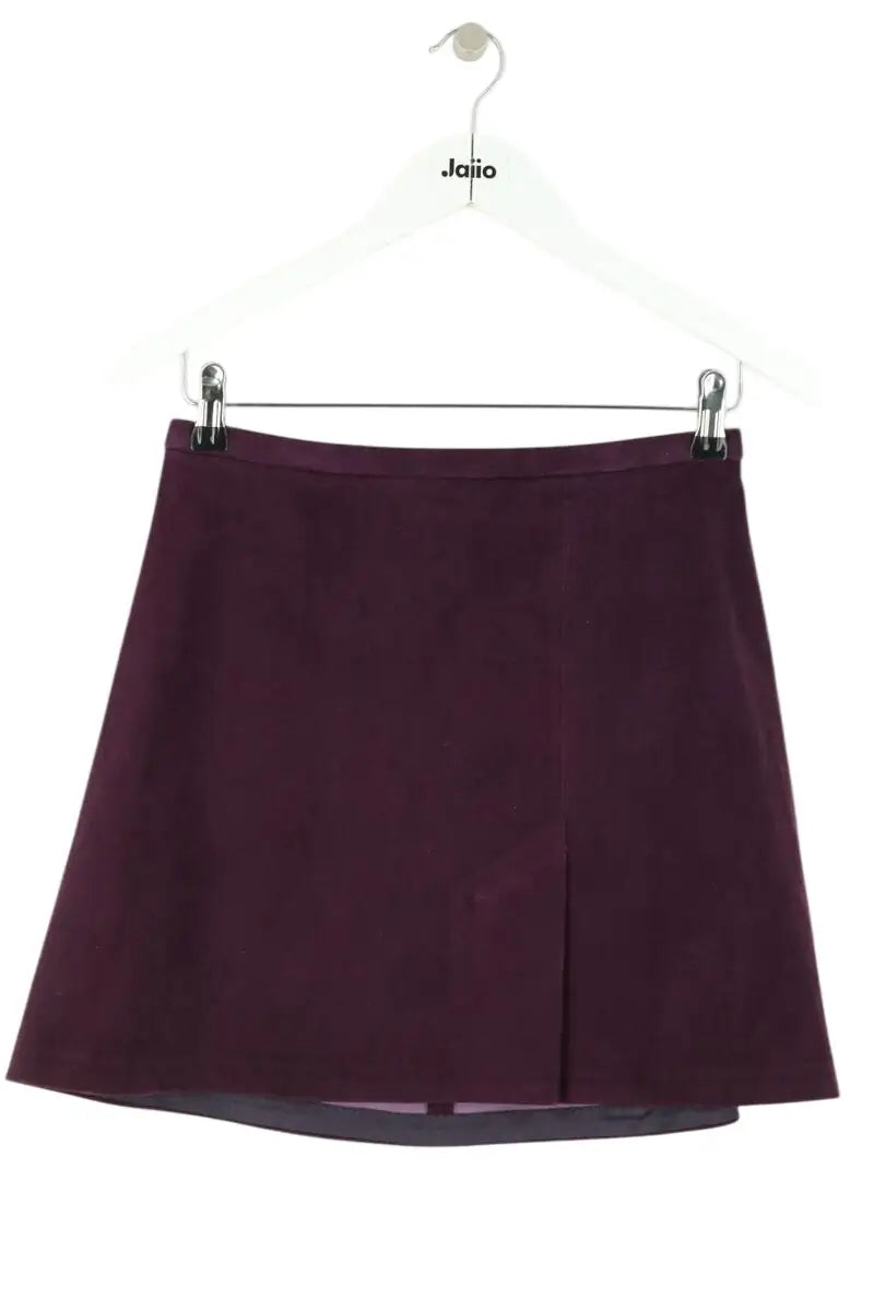 Mini jupe Stouls Violet en Daim, taille M - Seconde Main