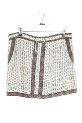 Mini jupe Swildens Ecru en Viscose, taille XS - Seconde Main