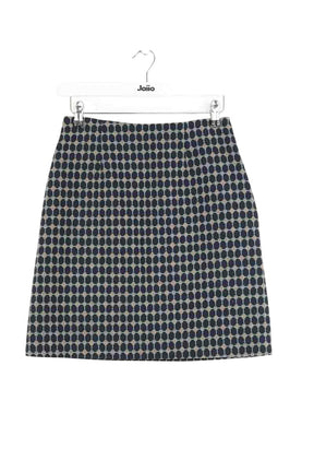 Mini jupe Tara Jarmon Bleu en Coton, taille S - Seconde Main