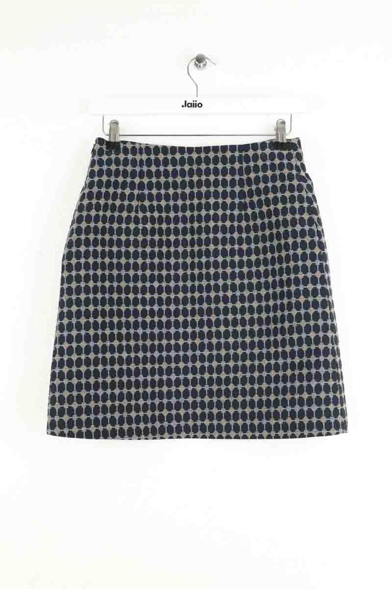 Mini jupe Tara Jarmon Bleu en Coton
